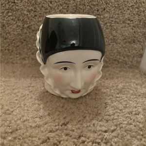 Taste Setter Sigma Pierrot Ceramic Mime Clown Cup Mug Vintage